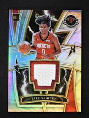 Jalen Green Basketball Cards 2021 Panini Select Sparks Prices