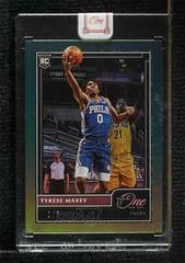 Tyrese Maxey [Green] Basketball Cards 2020 Panini One and One Prices