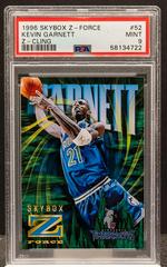 Kevin Garnett [Z Cling] Basketball Cards 1996 Skybox Z Force Prices