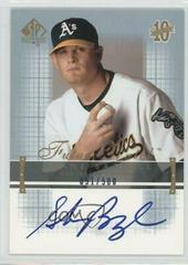 Shane Bazzell [Autograph] Baseball Cards 2003 SP Authentic Prices