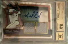 Michael Pineda [Dual Relic Autograph Refractor] #86 Baseball Cards 2011 Finest Prices