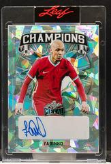 Fabinho [Silver Crystal] Soccer Cards 2022 Leaf Metal Champions Autographs Prices