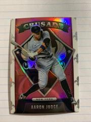 Aaron Judge [Pink] #23 Baseball Cards 2022 Panini Chronicles Crusade Prices