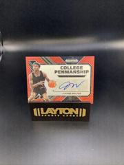 Ja'Kobe Walter [Choice Red] #CP-JBW Basketball Cards 2023 Panini Prizm Draft Picks College Penmanship Autographs Prices