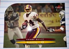 Champ Bailey [Platinum Medallion] Football Cards 2003 Ultra Prices