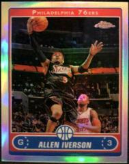 Allen Iverson [Refractor] Basketball Cards 2006 Topps Chrome Prices