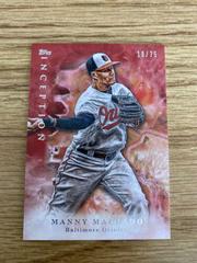 Manny Machado [Red] #6 Baseball Cards 2017 Topps Inception Prices