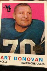 Art Donovan #117 Football Cards 2001 Topps Archives Prices