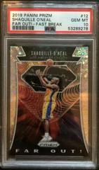Shaquille O'Neal  [Fast Break] Basketball Cards 2019 Panini Prizm Far Out Prices