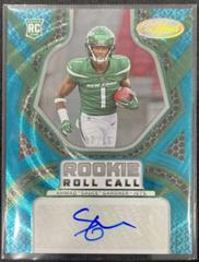 Ahmad 'Sauce' Gardner [Teal Etch] Football Cards 2022 Panini Certified Rookie Roll Call Signatures Prices