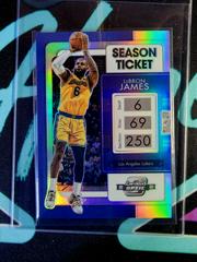 LeBron James [Silver] #27 Basketball Cards 2021 Panini Contenders Optic Prices
