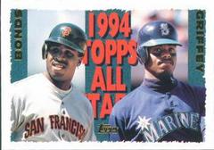 Ken Griffey Jr. / Barry Bonds #388 Baseball Cards 1995 Topps Prices