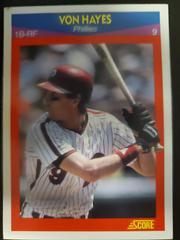 Von Hayes Baseball Cards 1990 Score Superstars Prices