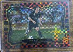 Luka Modric [Checkerboard] Soccer Cards 2017 Panini Select Prices