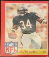 Walter Payton #8 Football Cards 1985 Topps NFL Star Set Prices
