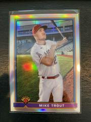 Mike Trout [Chrome] Baseball Cards 2021 Bowman 1991 Prices