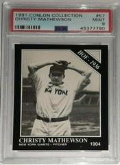Christy Mathewson #57 Baseball Cards 1991 Conlon Collection Prices