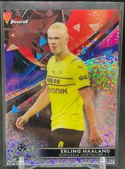 Erling Haaland [Speckle] Soccer Cards 2021 Topps Finest UEFA Champions League Prices