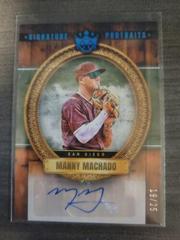Manny Machado [Blue] #SP-MM Baseball Cards 2022 Panini Diamond Kings Signature Portraits Prices
