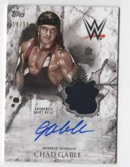 Chad Gable #UAR-CG Wrestling Cards 2018 Topps WWE Undisputed Autograph Relic Prices