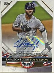 Randy Arozarena [Autograph] Baseball Cards 2022 Topps Update Paragons of the Postseason Prices