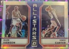 Allen Iverson, Vince Carter [Holo] #19 Basketball Cards 2022 Panini Donruss Optic All Stars Prices