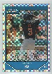 Chin Lung HU [Xfractor] Baseball Cards 2007 Bowman Chrome Draft Picks & Prospects Prices