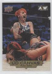Ruby Soho [Gold] #C4 Wrestling Cards 2022 Upper Deck AEW UD Canvas Prices