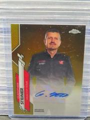 Guenther Steiner [Gold] #F1A-GS Racing Cards 2020 Topps Chrome Formula 1 Autographs Prices