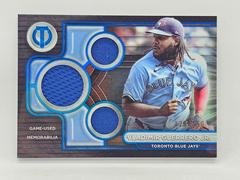 Vladimir Guerrero Jr. [Blue] #TTR-VG Baseball Cards 2024 Topps Tribute Triple Relic Prices