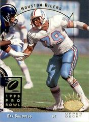 Ray Childress #102 Football Cards 1993 SP Prices