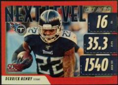 Derrick Henry [Red] Football Cards 2020 Panini Score Next Level Stats Prices