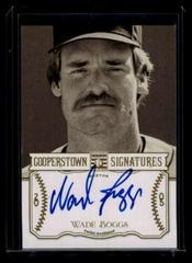 Wade Boggs #HOF-BGS Baseball Cards 2013 Panini Cooperstown Signatures Prices
