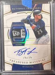 Ty France Baseball Cards 2022 Panini National Treasures Material Signatures Prices