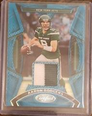 Aaron Rodgers [Teal] #MMPE-17 Football Cards 2023 Panini Certified Materials Mirror Prices