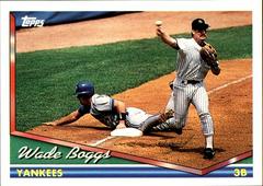 Wade Boggs #520 Baseball Cards 1994 Topps Bilingual Prices