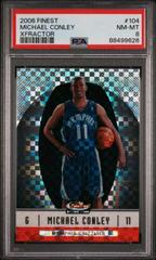 Michael Conley [Xfractor] Basketball Cards 2006 Finest Prices