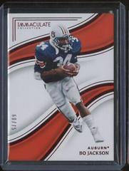 Bo Jackson [Ruby] #4 Football Cards 2023 Panini Immaculate Collection Collegiate Prices