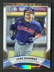 Jose Ramirez #3 Baseball Cards 2022 Topps Tribute Prices