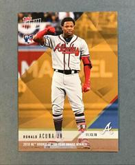 Ronald Acuna Jr. Baseball Cards 2018 Topps Now Off Season Prices