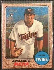 Adalberto Mejia [Chrome] #550 Baseball Cards 2017 Topps Heritage Prices
