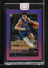 Killian Hayes [Purple] #101 Basketball Cards 2020 Panini One and One Prices