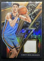 Chet Holmgren [Copper] #S-CH Basketball Cards 2022 Panini Select Sparks Patch Prices
