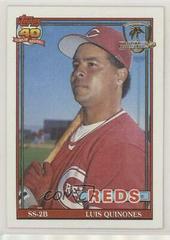 Luis Quinones #581 Baseball Cards 1991 Topps Desert Shield Prices