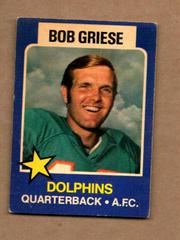 Bob Griese [Town Talk] #13 Football Cards 1975 Wonder Bread Prices