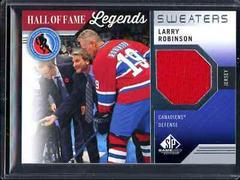 Larry Robinson [Patch] Hockey Cards 2021 SP Game Used HOF Legends Sweaters Prices