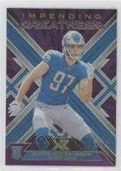 Aidan Hutchinson [Purple] #IMG-13 Football Cards 2022 Panini XR Impending Greatness Prices