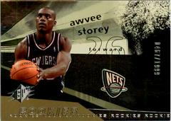 Awvee Storey Basketball Cards 2004 Spx Prices