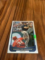 Andrelton Simmons [Refractor] #47 Baseball Cards 2012 Bowman Chrome Prices