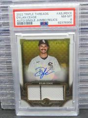 Dylan Cease #ASJR-DCE Baseball Cards 2022 Topps Triple Threads Single Jumbo Relics Autographs Prices
